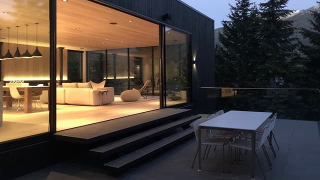 Whistler luxury vacation destination with mountain view