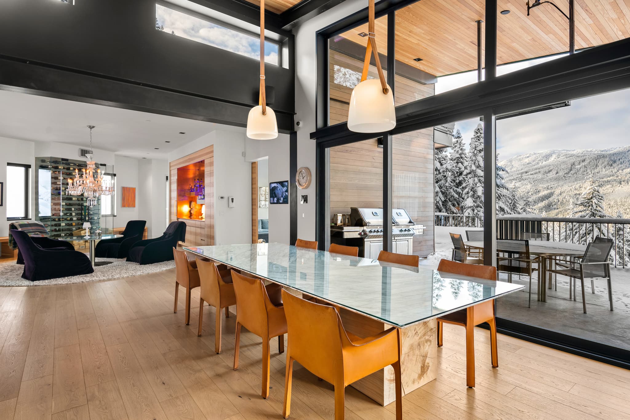 Chalet La Forja kitchen