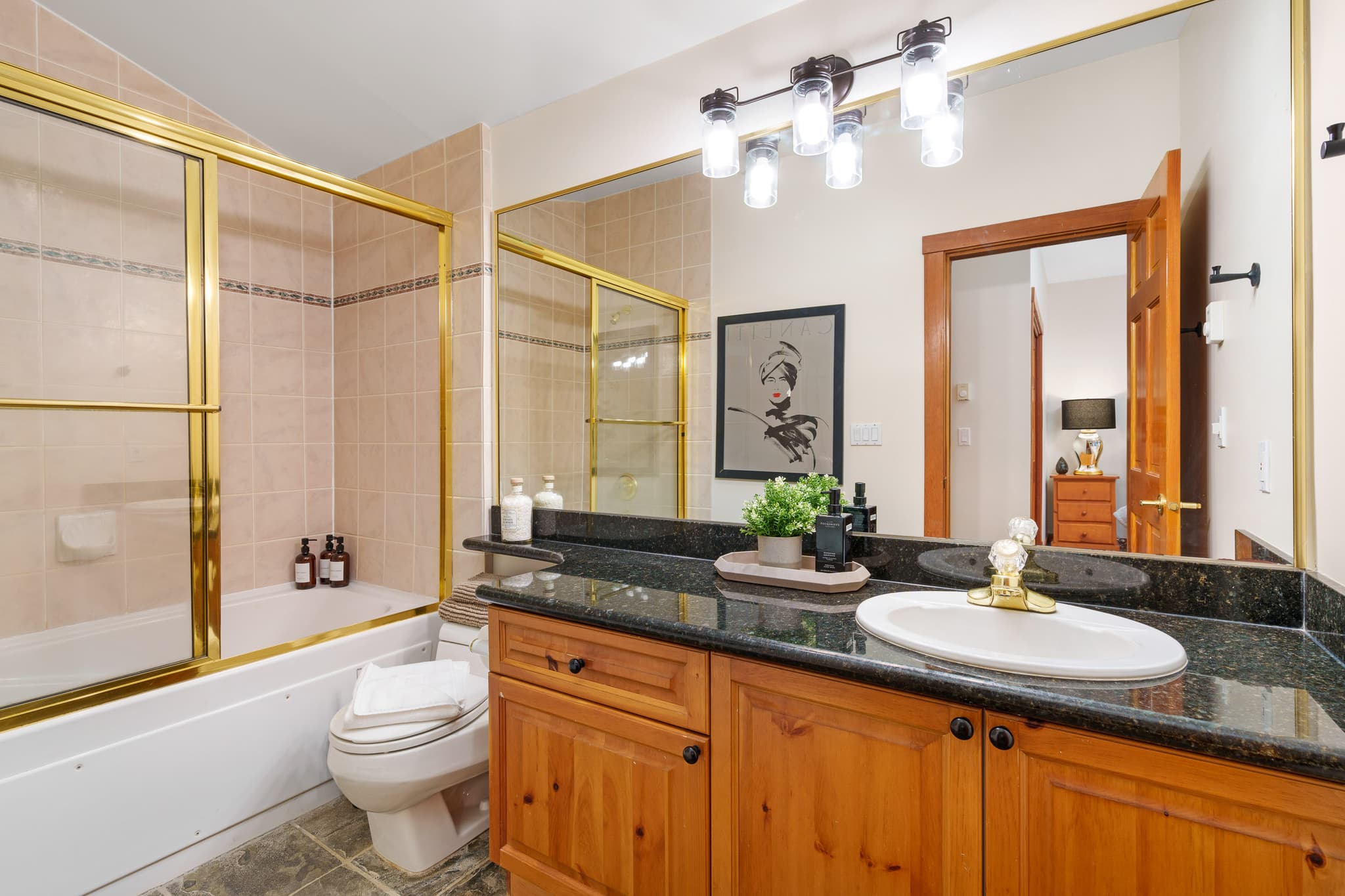 Rare 3-bedroom Whistler Village interior 25