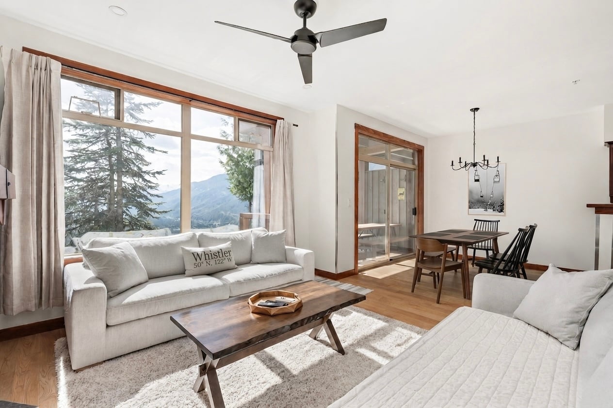 Bluffs - Luxury 2 Bed Ski in Ski out in Creeksside - Views! - Luxury Whistler vacation rental with 2 bedrooms, accommodating up to 6 guests
