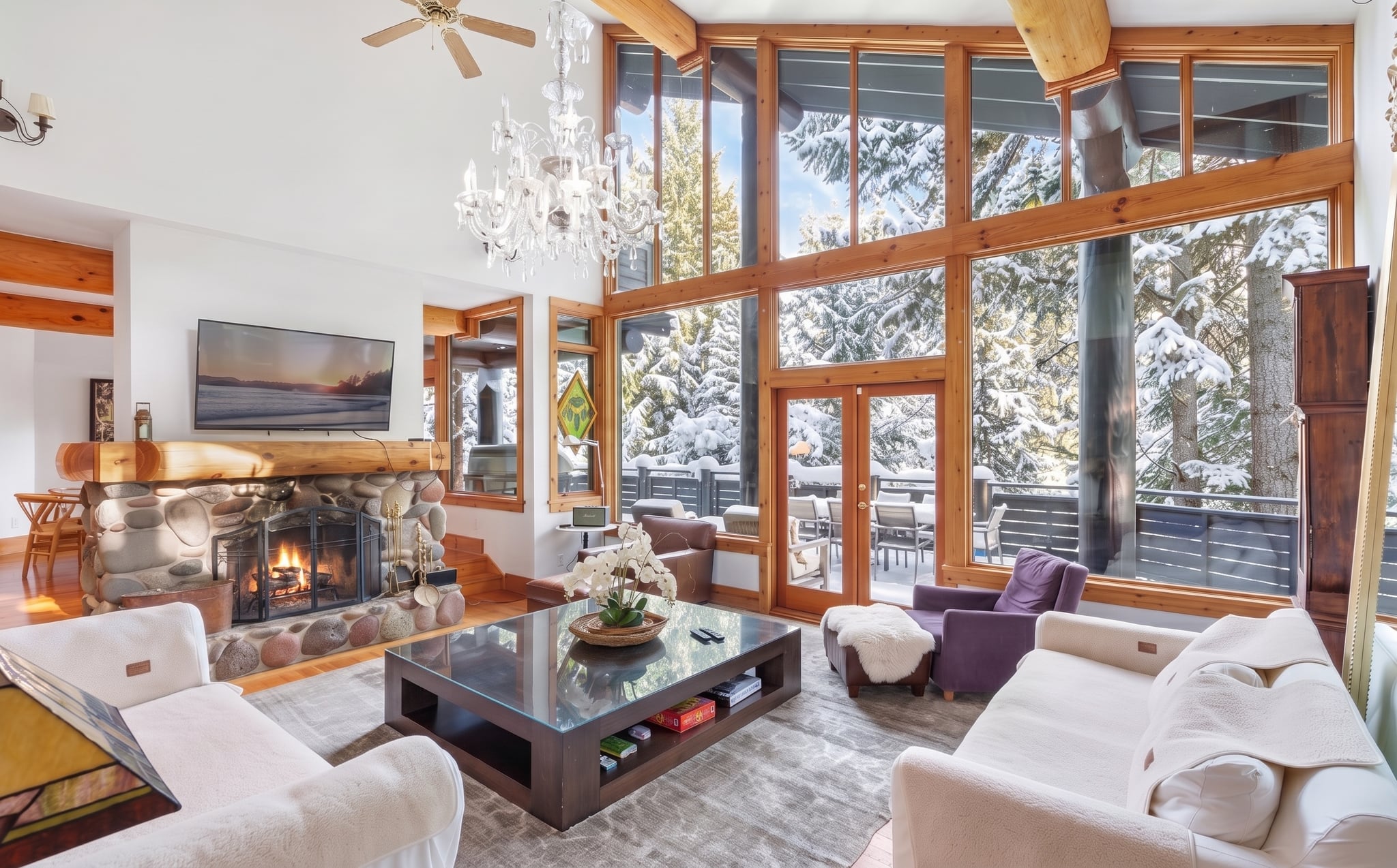 Falcon | Whistler Village Chalet | Hot tub + Sauna - Luxury Whistler vacation rental with 7 bedrooms, accommodating up to 15 guests
