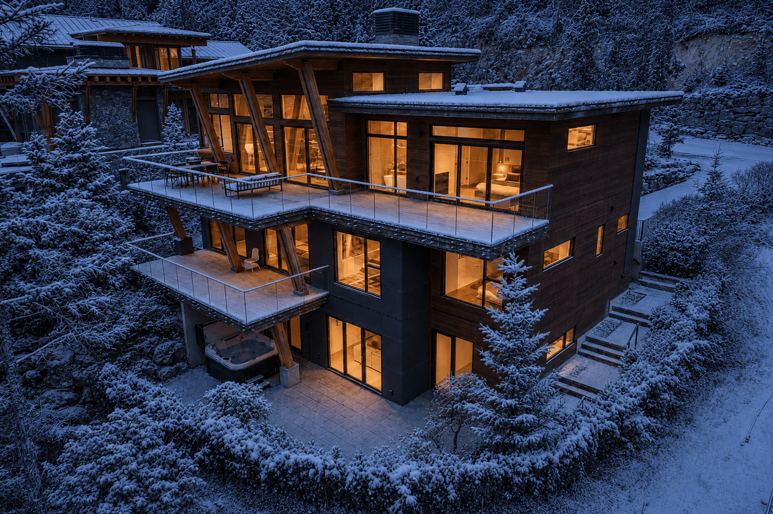 Timber Haven - Luxury Ski in Ski out - Kadenwood - Luxury Whistler vacation rental with 8 bedrooms, accommodating up to 16 guests