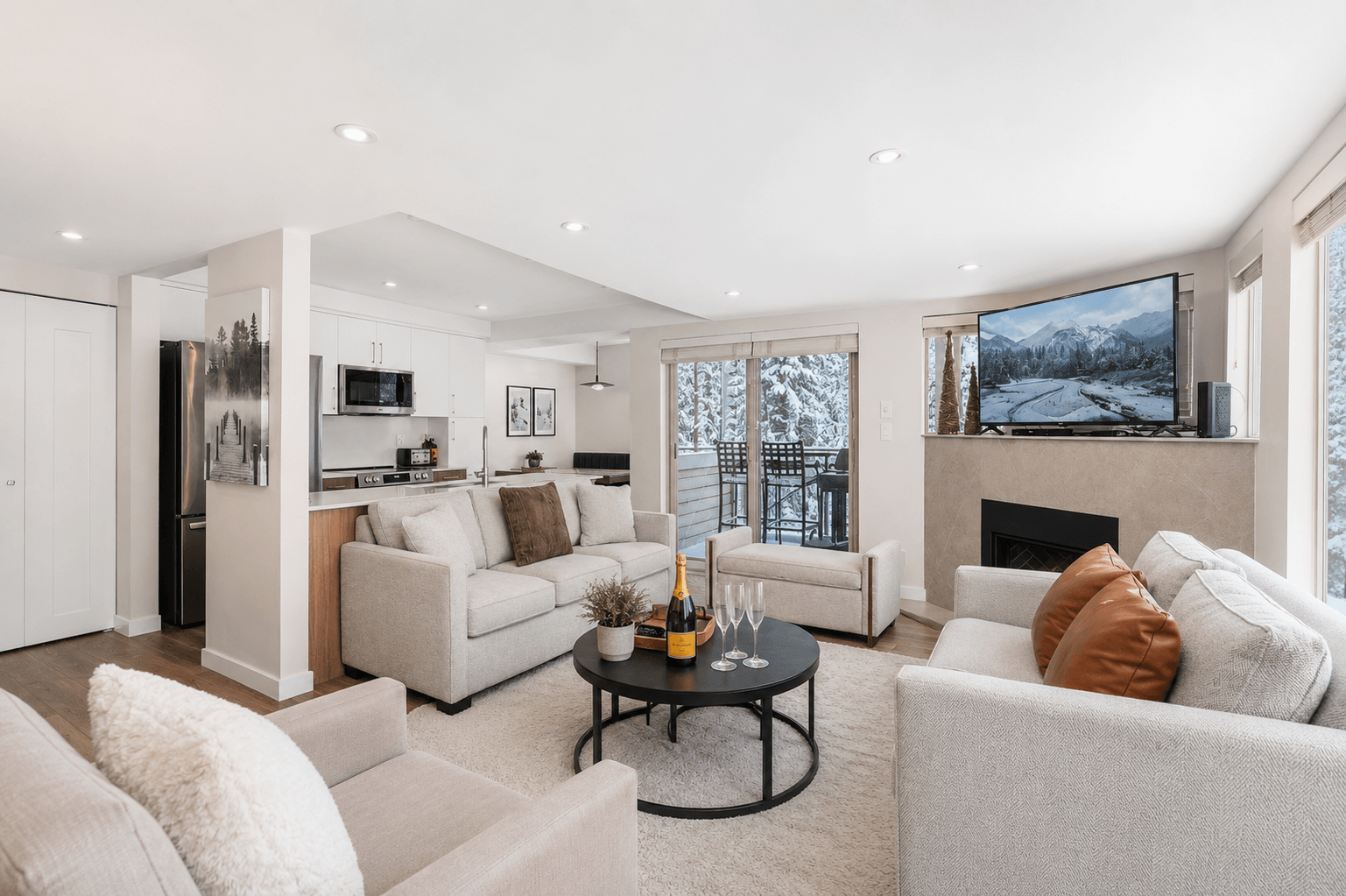 Luxury 3-Bed Whistler Village | Private Hot Tub - Luxury Whistler vacation rental with 3 bedrooms, accommodating up to 8 guests