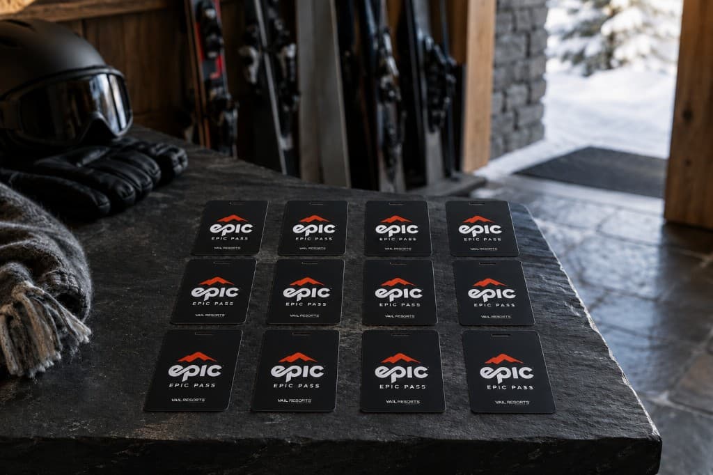 Epic Pass ski lift passes delivered and ready at a luxury Whistler rental home