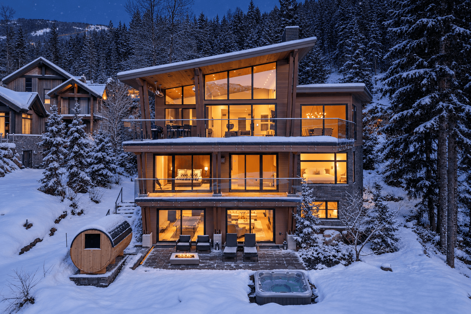 The Mountaintop in Kadenwood | Ski in Ski out - Luxury Whistler vacation rental with 7 bedrooms, accommodating up to 16 guests