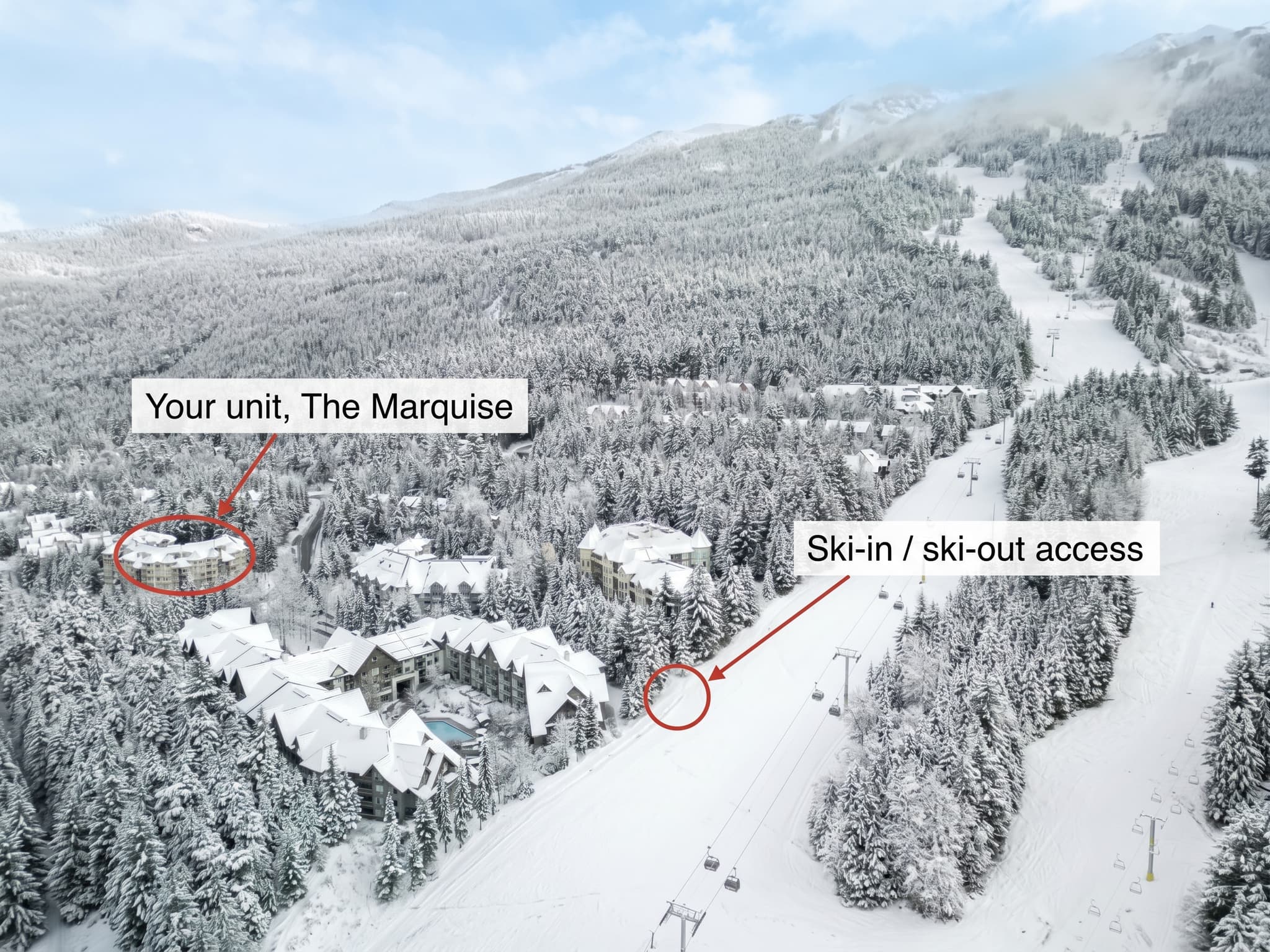 Marquise 2 Bed | Ski-In/Ski-Out 10