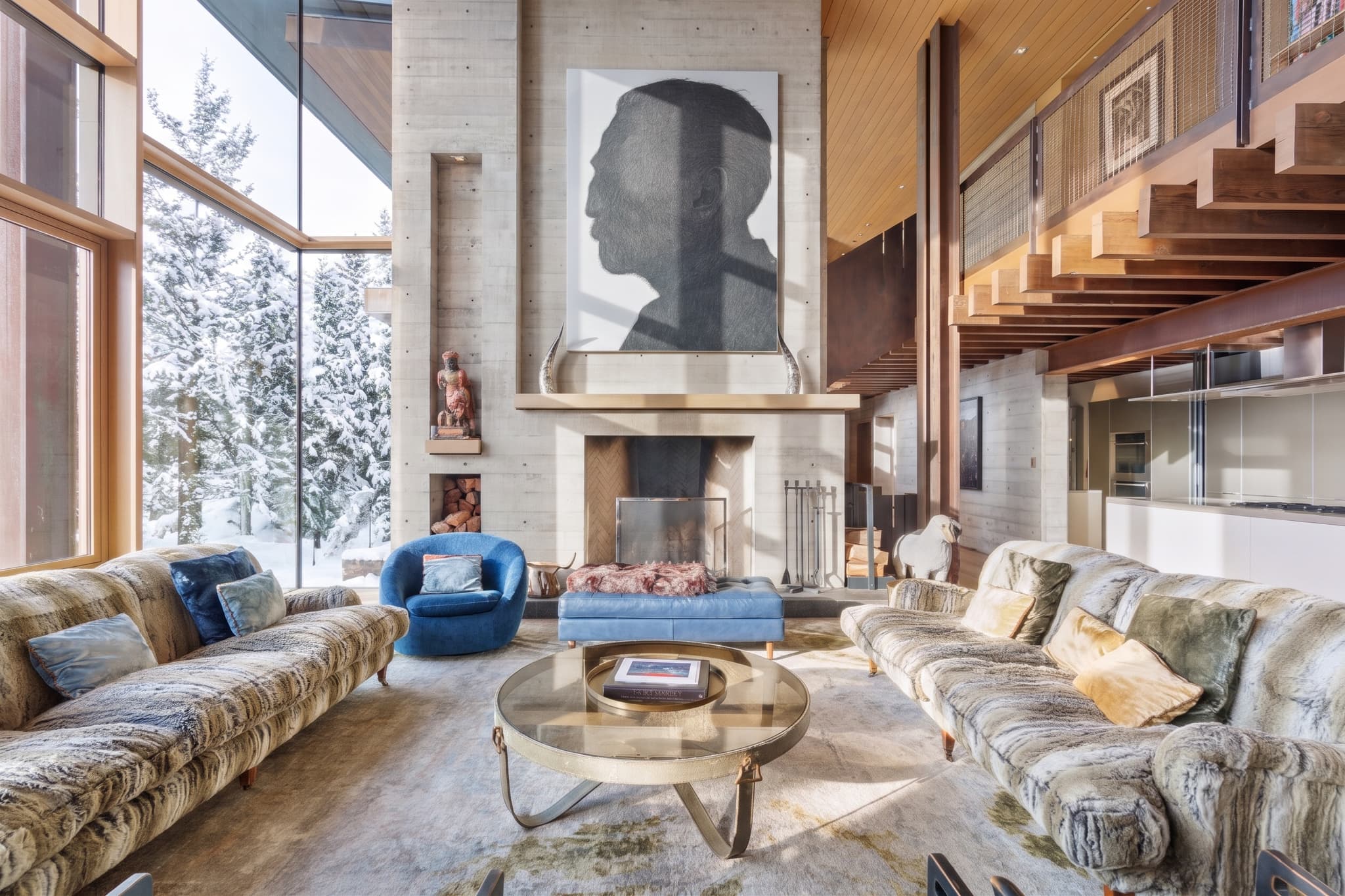 Two Cedars home theatre and entertainment space