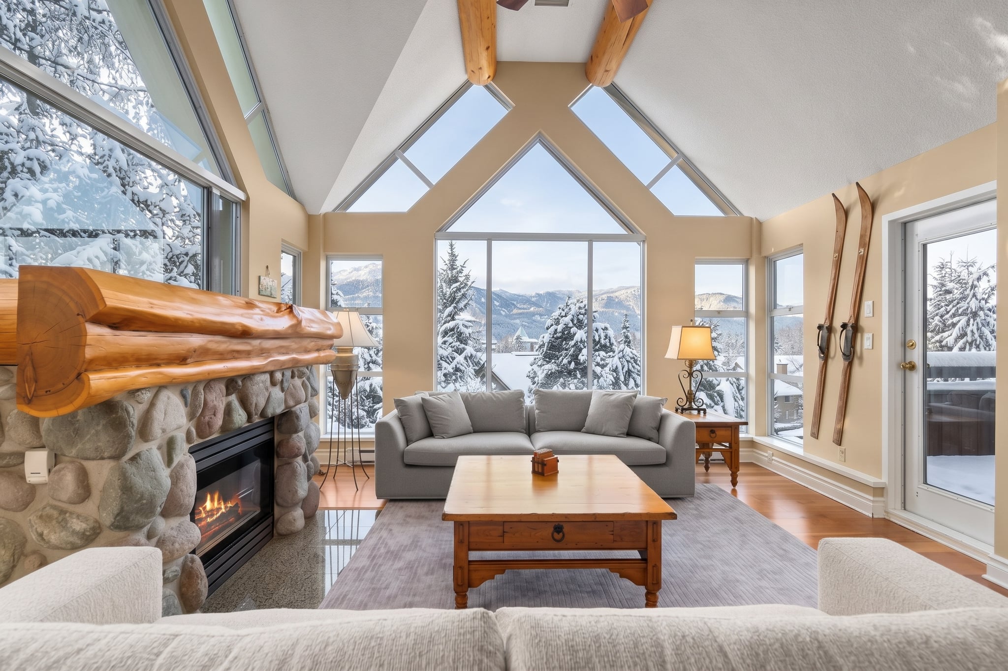 Ski-In Ski-Out Penthouse | Pool - Hot Tub - Views - Luxury Whistler vacation rental with 2 bedrooms, accommodating up to 7 guests